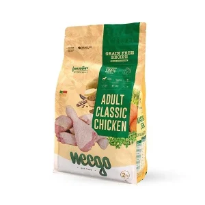 Weego GrainFree Adult Classic Chicken Ração sem Cereais para Cães Adultos  Frango